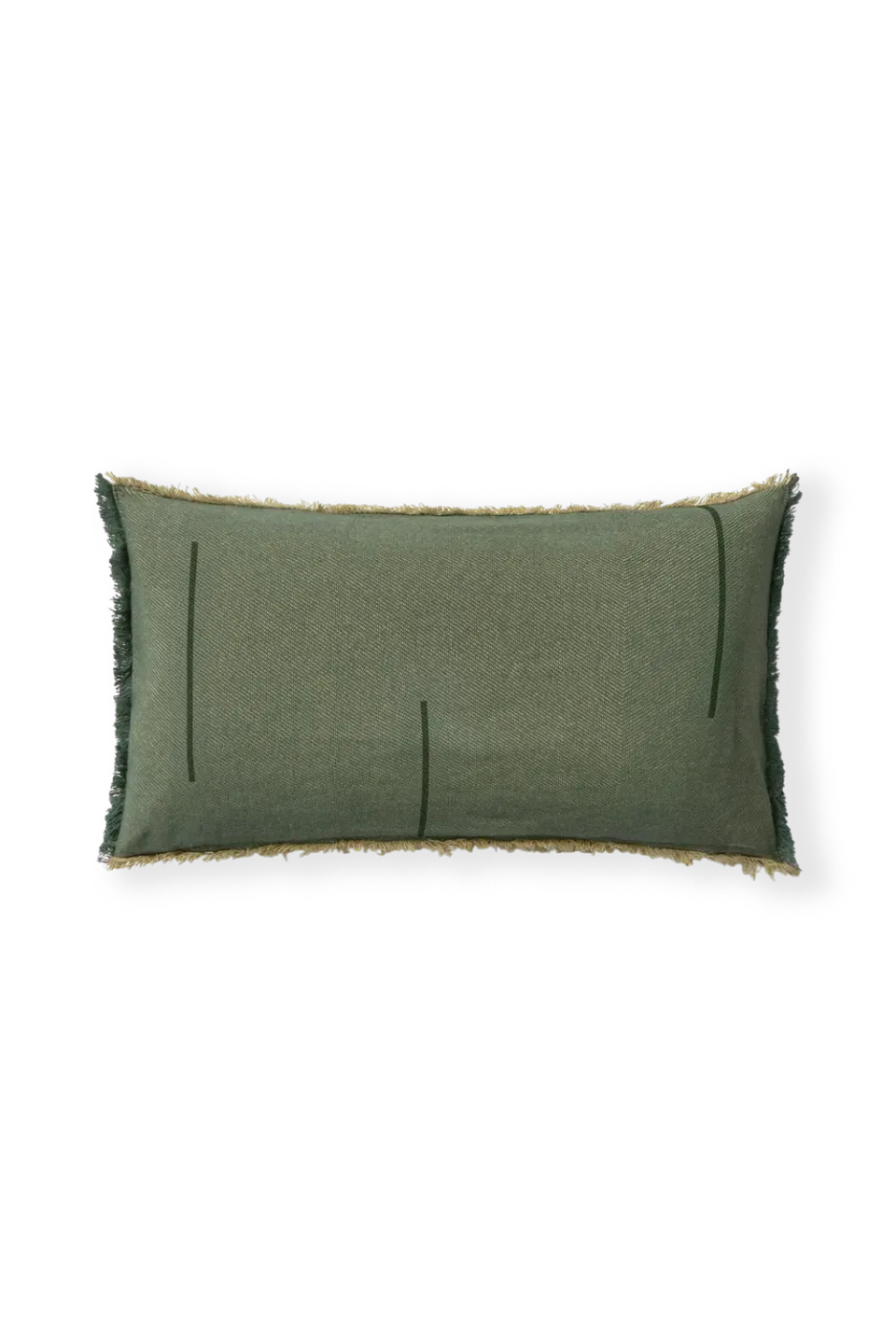 Lorena Canals Vertical Duck Green Kissen 30x50 Baumwolle