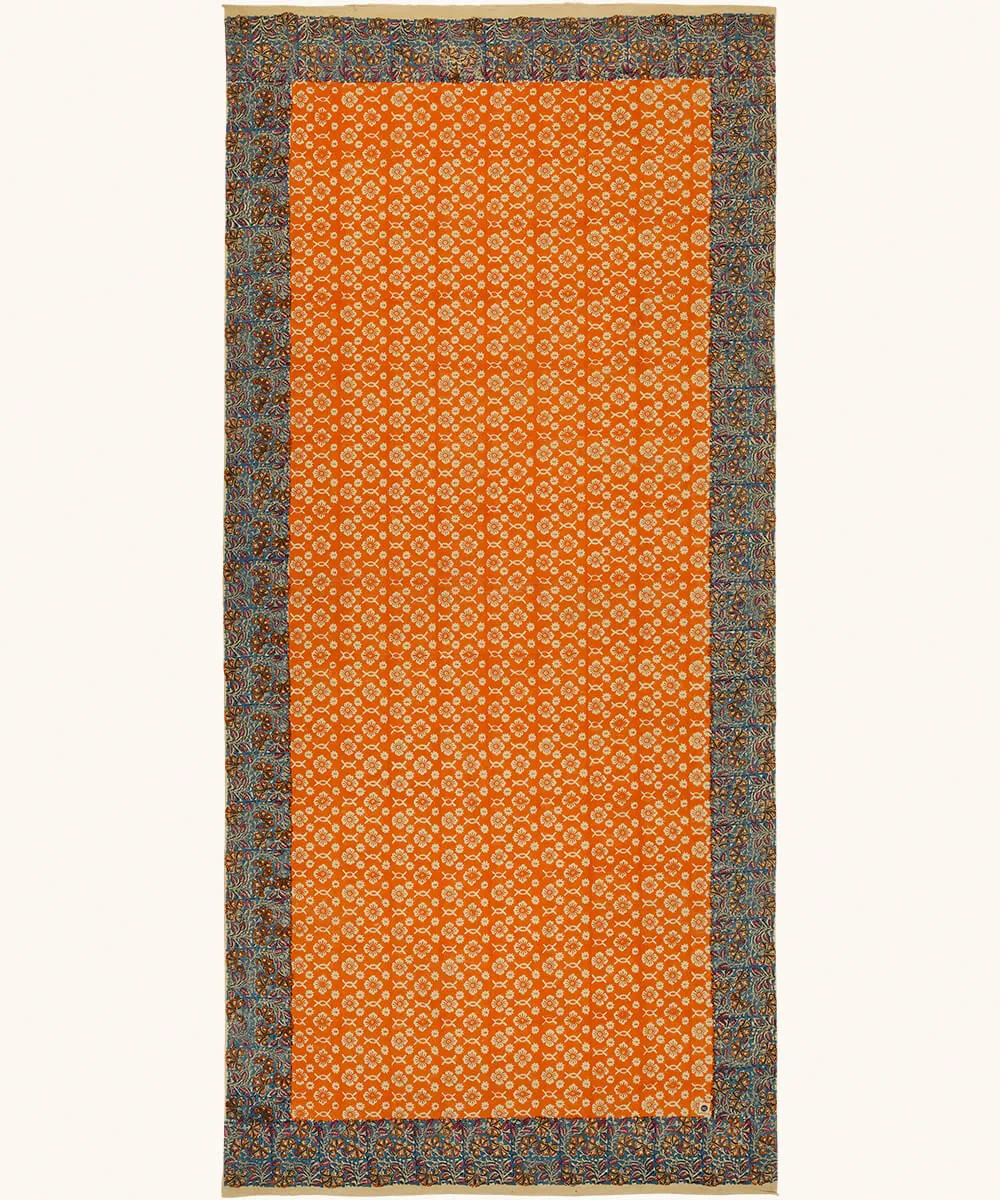 Doing Goods Ulla Tischdecke XL 160x350 Orange floral