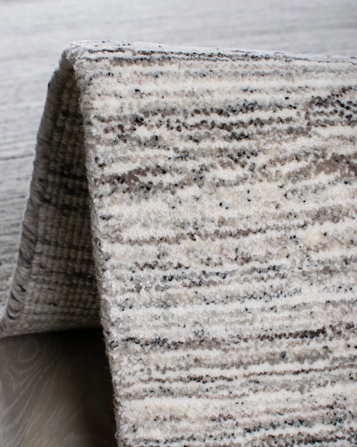 HC Interior Rugs Pori 1570-164 Teppich Ivory Grey Mix Wolle
