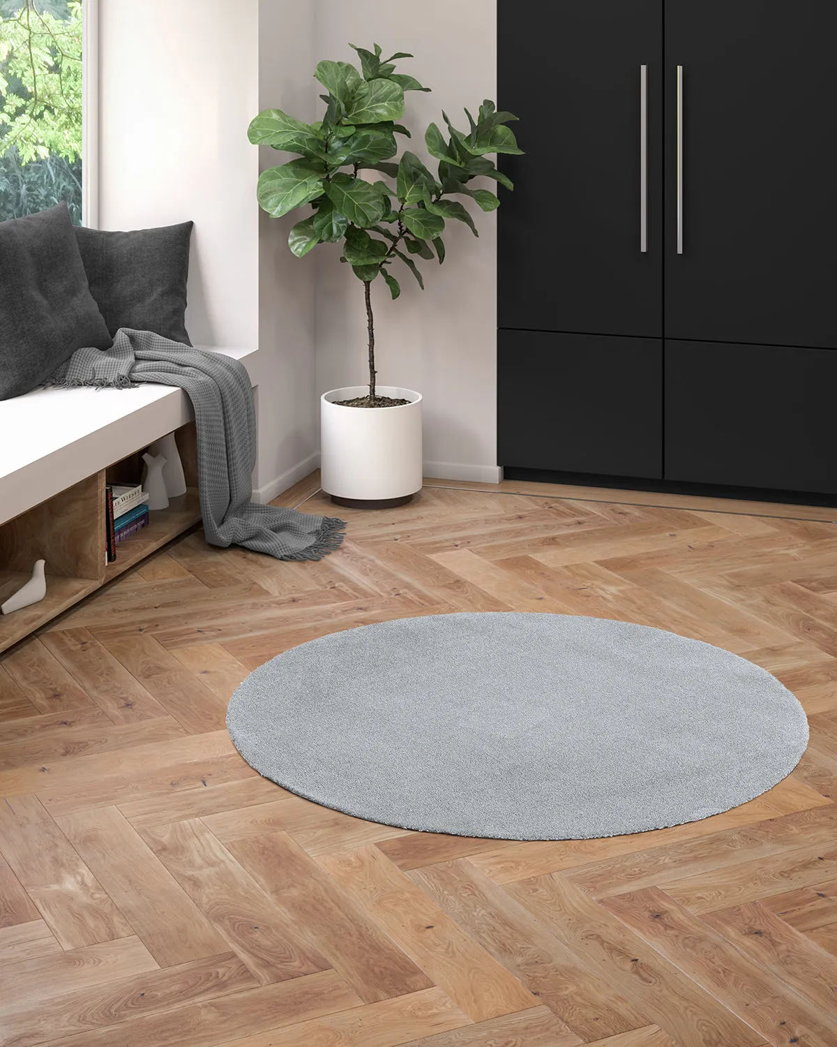 HC Interior Rugs Sensation 71351-060 Teppich Silber