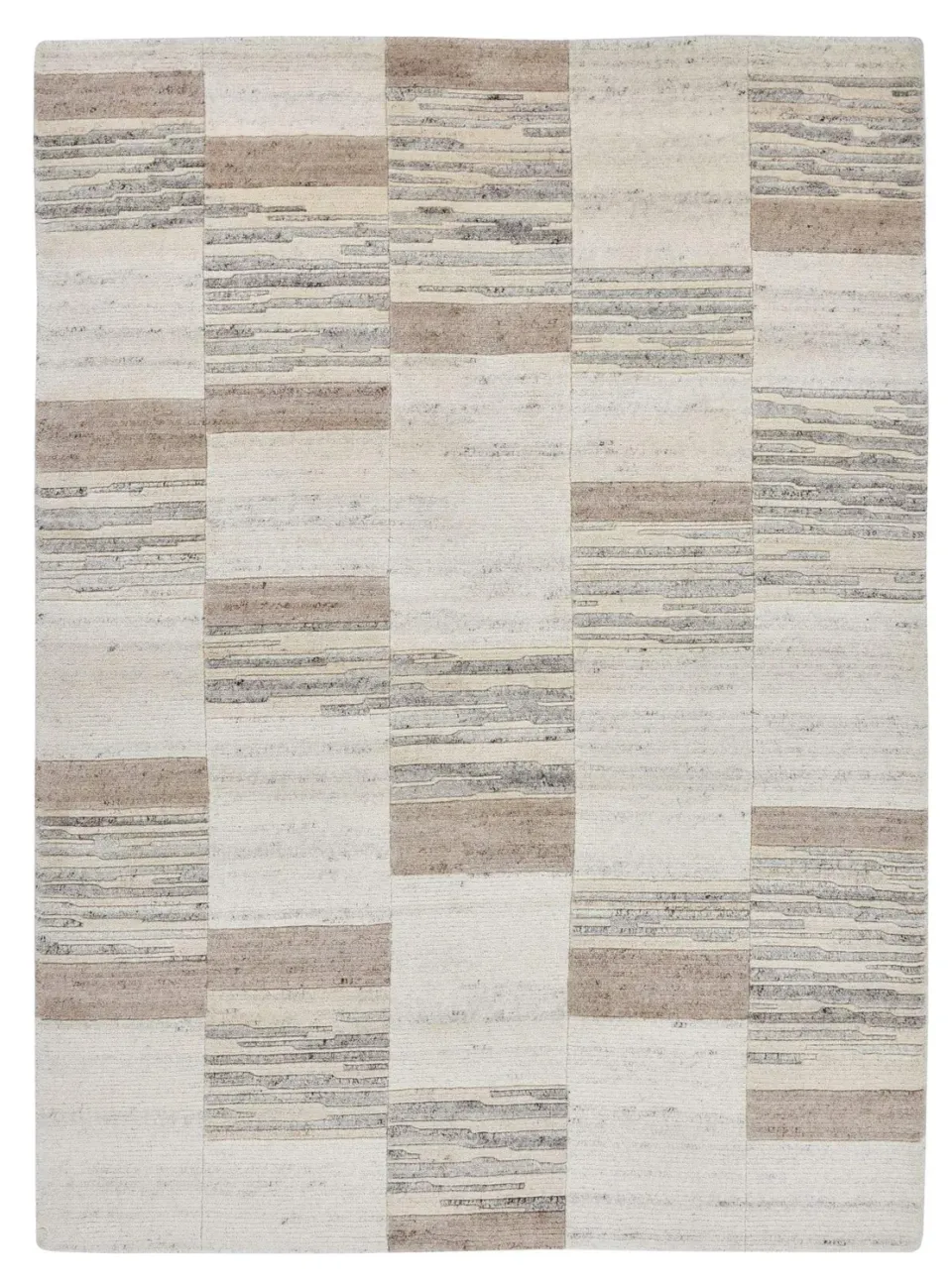 THEKO Royal Natur Teppich 90x160 cm Natur Schurwolle