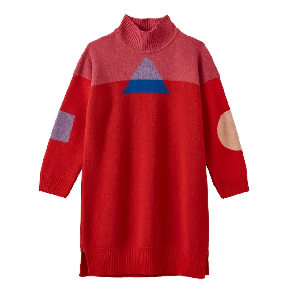 Donna Wilson Mountain Jumper Dress Strickkleid Lammwolle