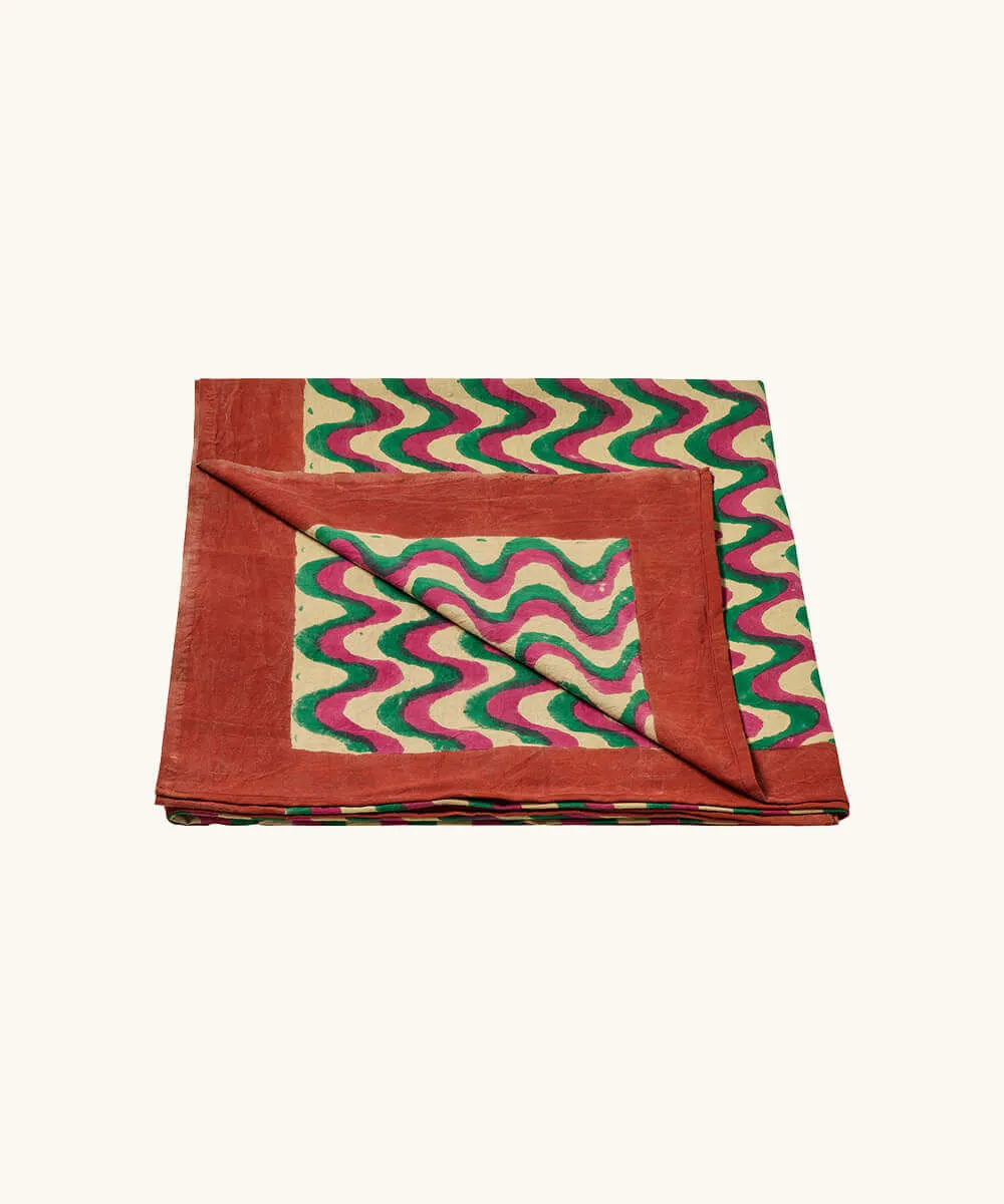 Doing Goods Millie Simple Decke mit Tasche Baumwolle