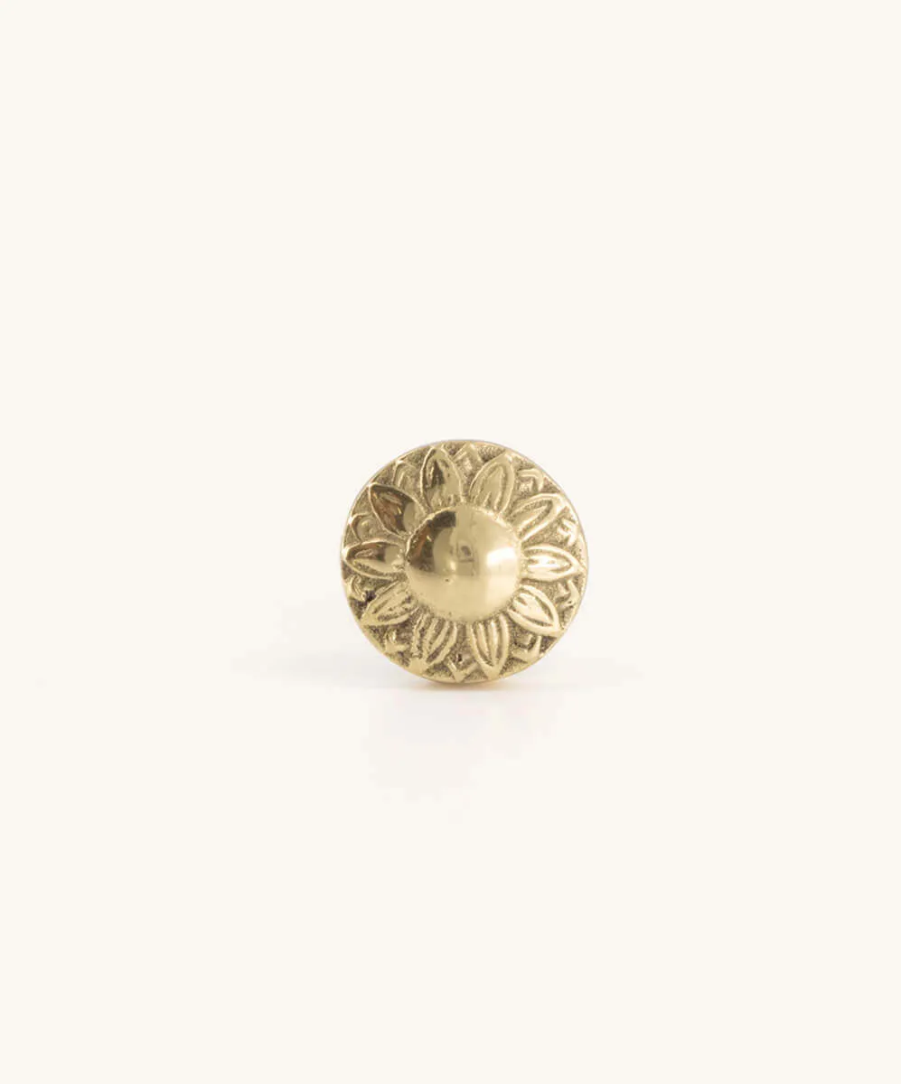 Doing Goods Solange Small Möbelknopf Messing