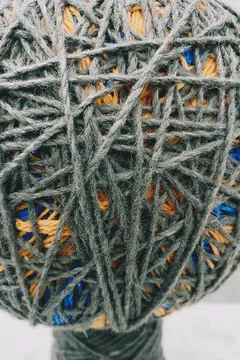 Lorena Canals Textile Art Vol. II Skulptur Unikat