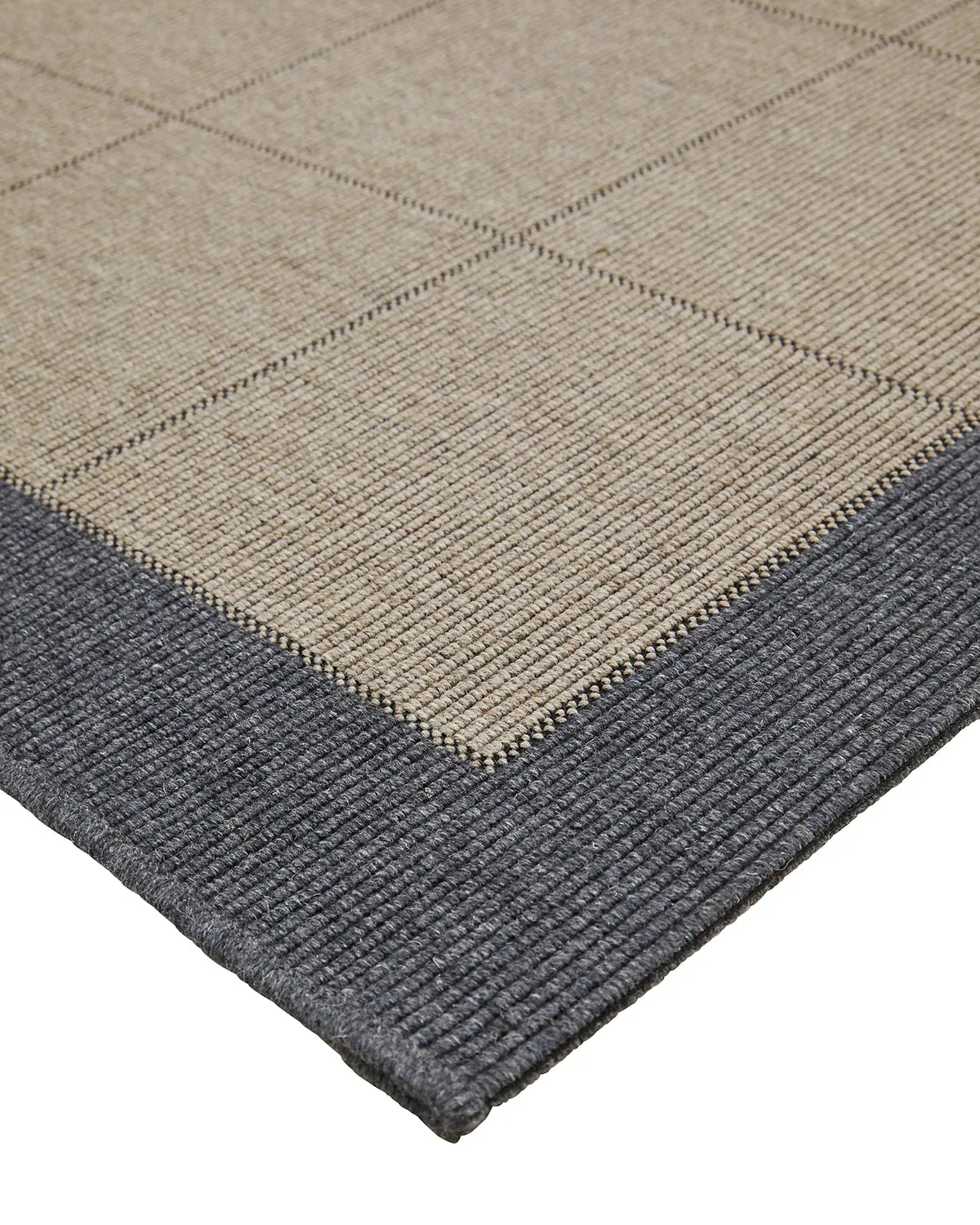 HC Interior Rugs Casablanca 19245-969 Teppich Grau Wollmix