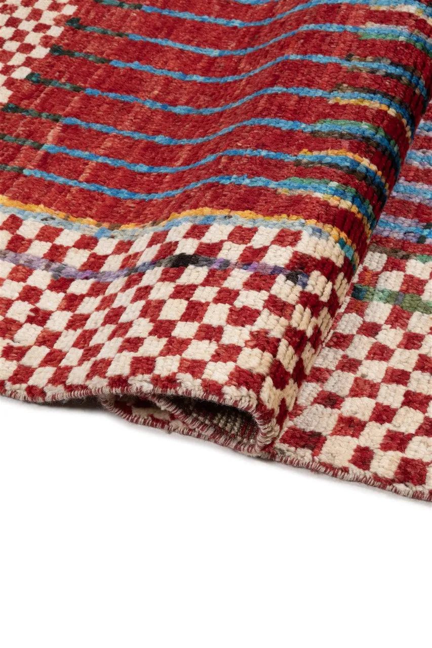 Taimany 8280212 Teppich 146x89cm handgeknüpft tribal