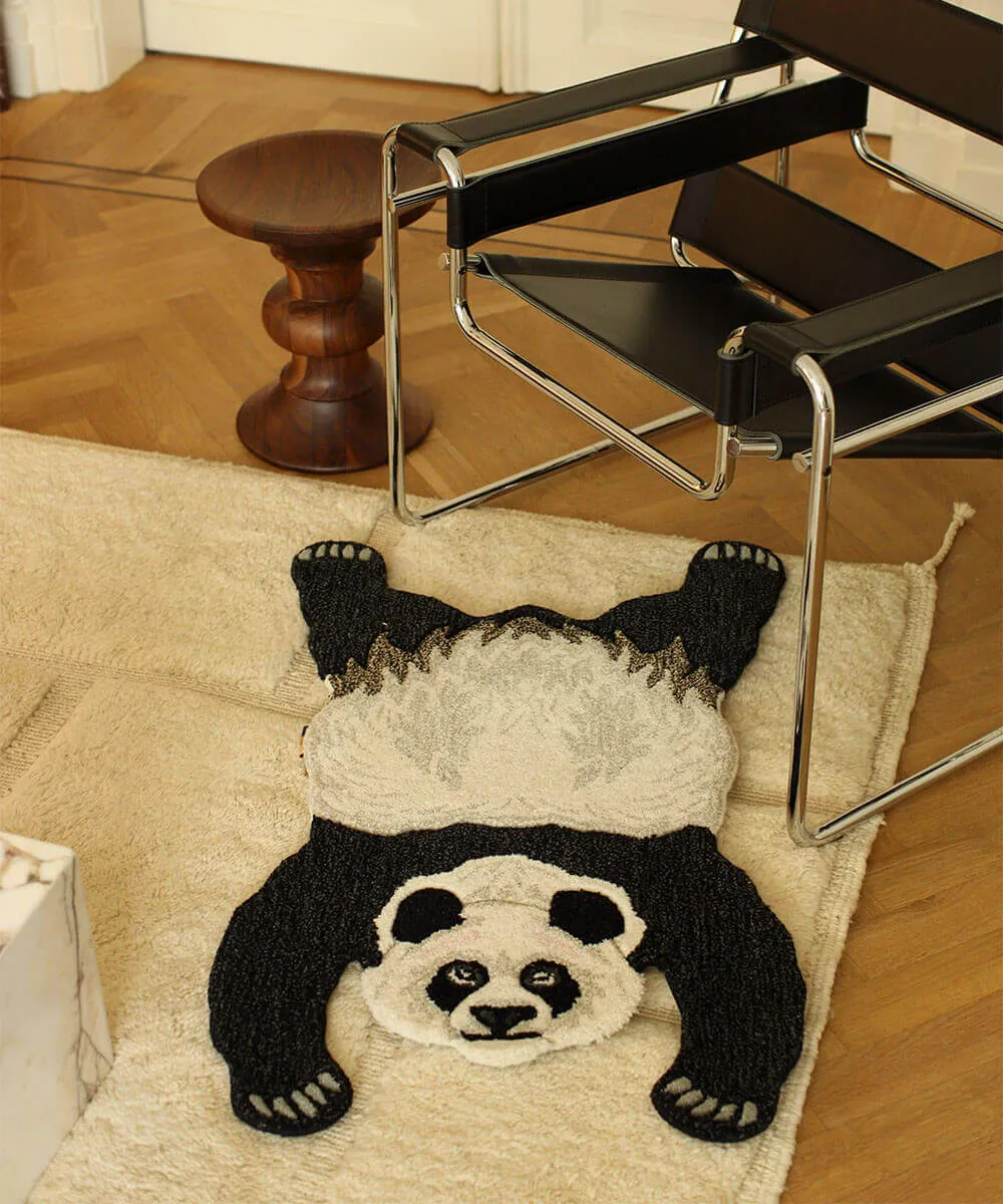 Doing Goods Plumpy Panda Teppich Small Wolle