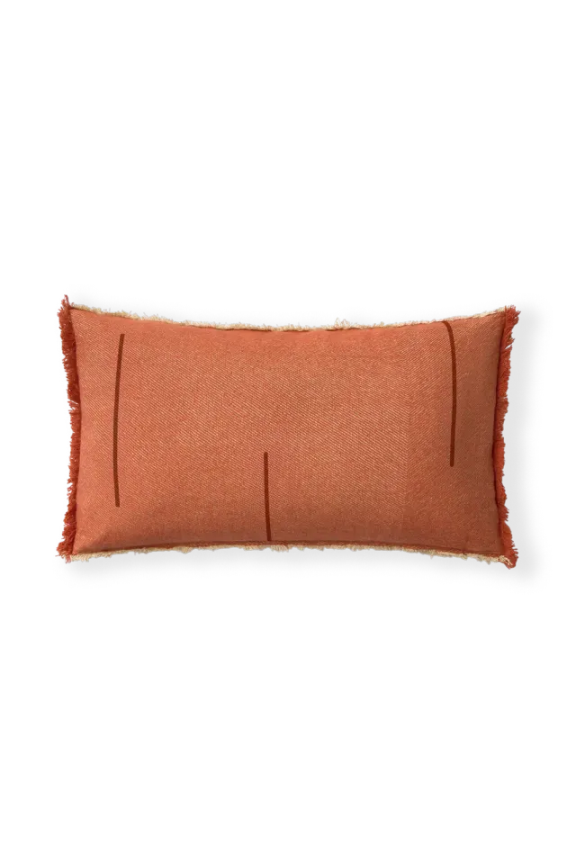 Lorena Canals Vertical Kissen 30x50 Terracotta Baumwolle