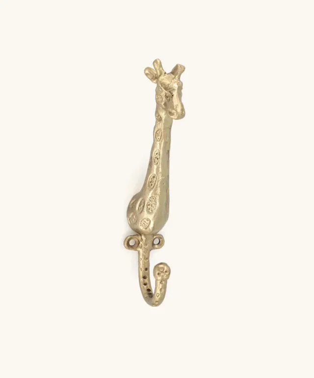 Doing Goods Gloria Baby Giraffe Wandhaken Giraffe handgemacht