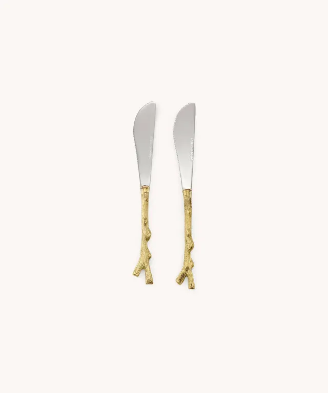 Doing Goods Twiggy Buttermesser-Set Handmade