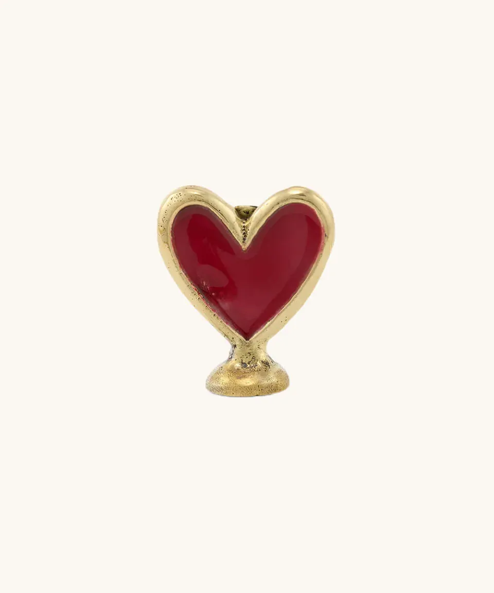 Doing Goods Pyar Herz Memohalter Messing