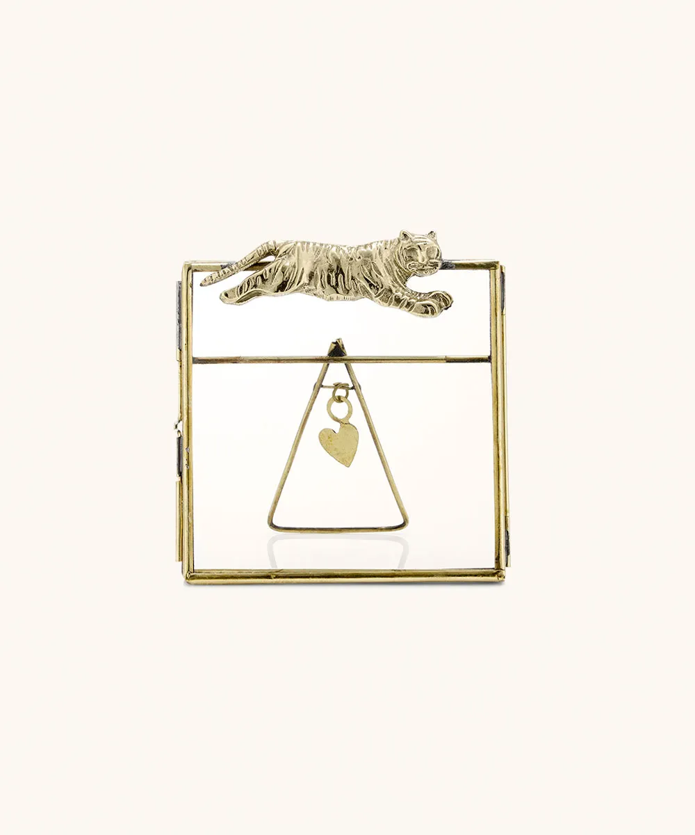 Doing Goods Tyler Tigre Polaroidrahmen Tiger Messing