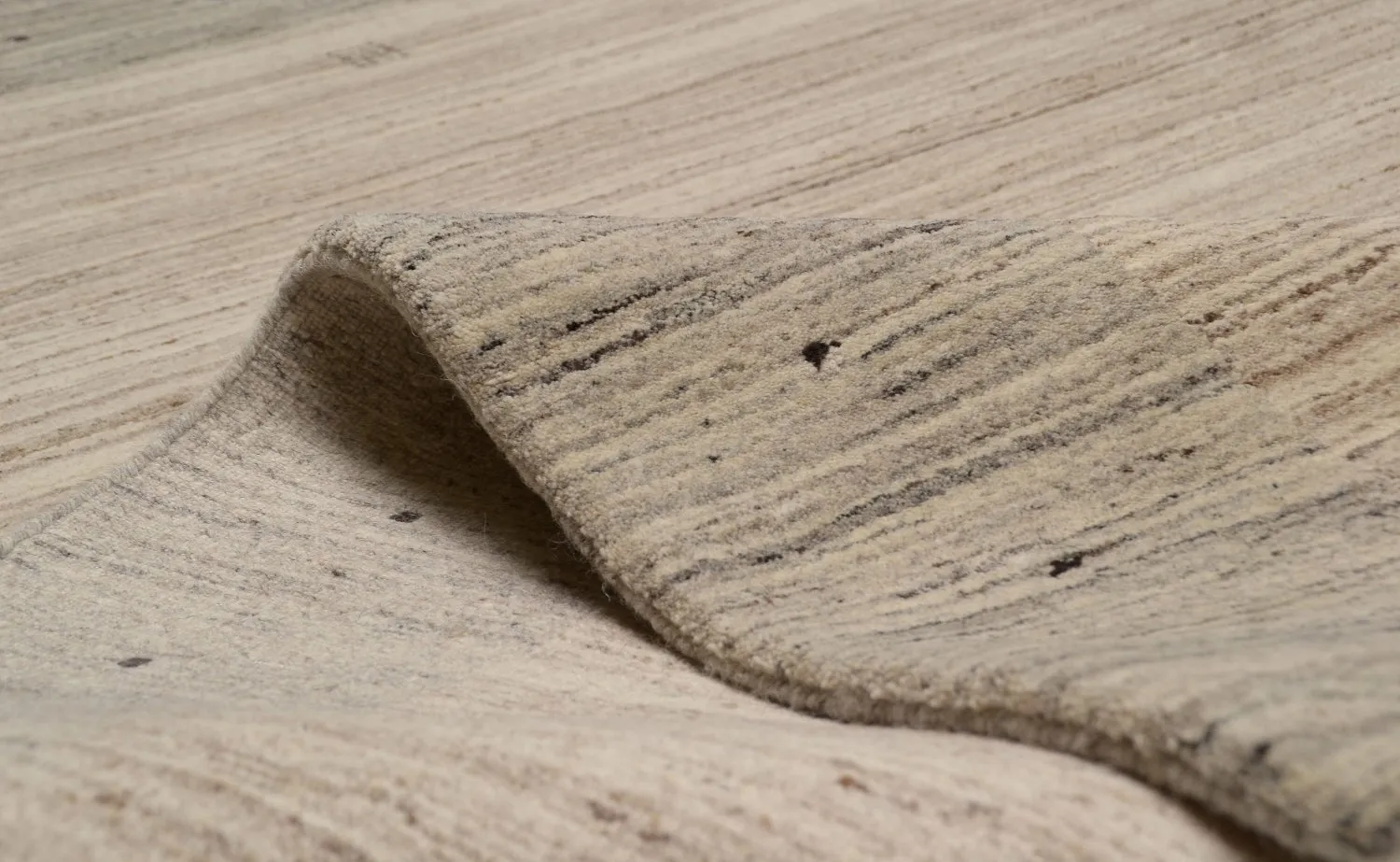 THEKO Lori Dream Super Gabbeh 70x140 Beige Schurwolle