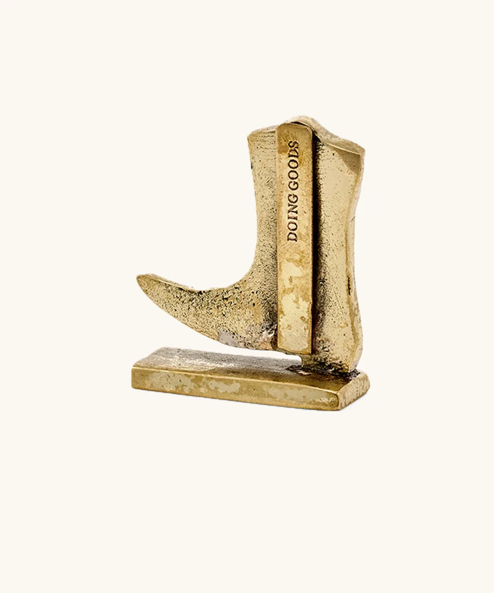 Doing Goods Dallas Boot Kartenhalter Cowboystiefel Memo