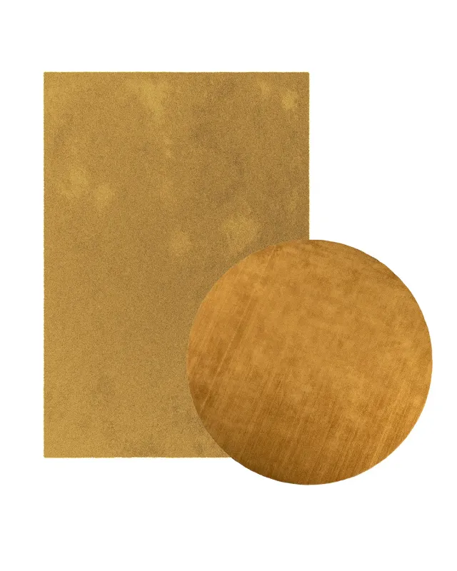 HC Interior Sensation 71351-800 Teppich Gold Mikrofaser
