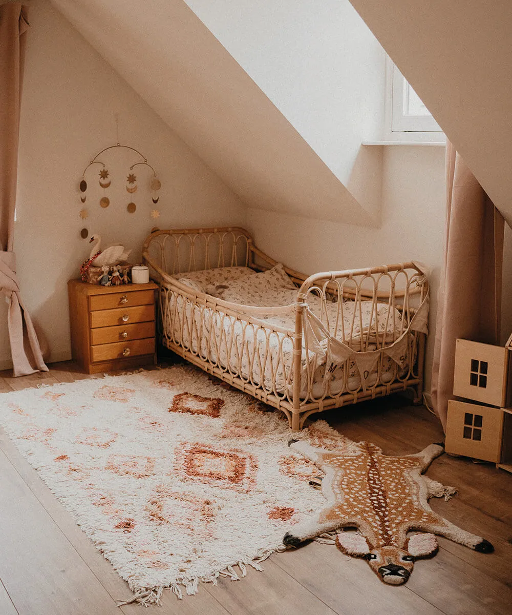 Doing Goods Francis Fawn Reh Teppich Small Wolle