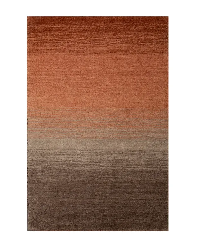 HC Interior Tromsø 8820-017 Teppich Red Brown Wollmix