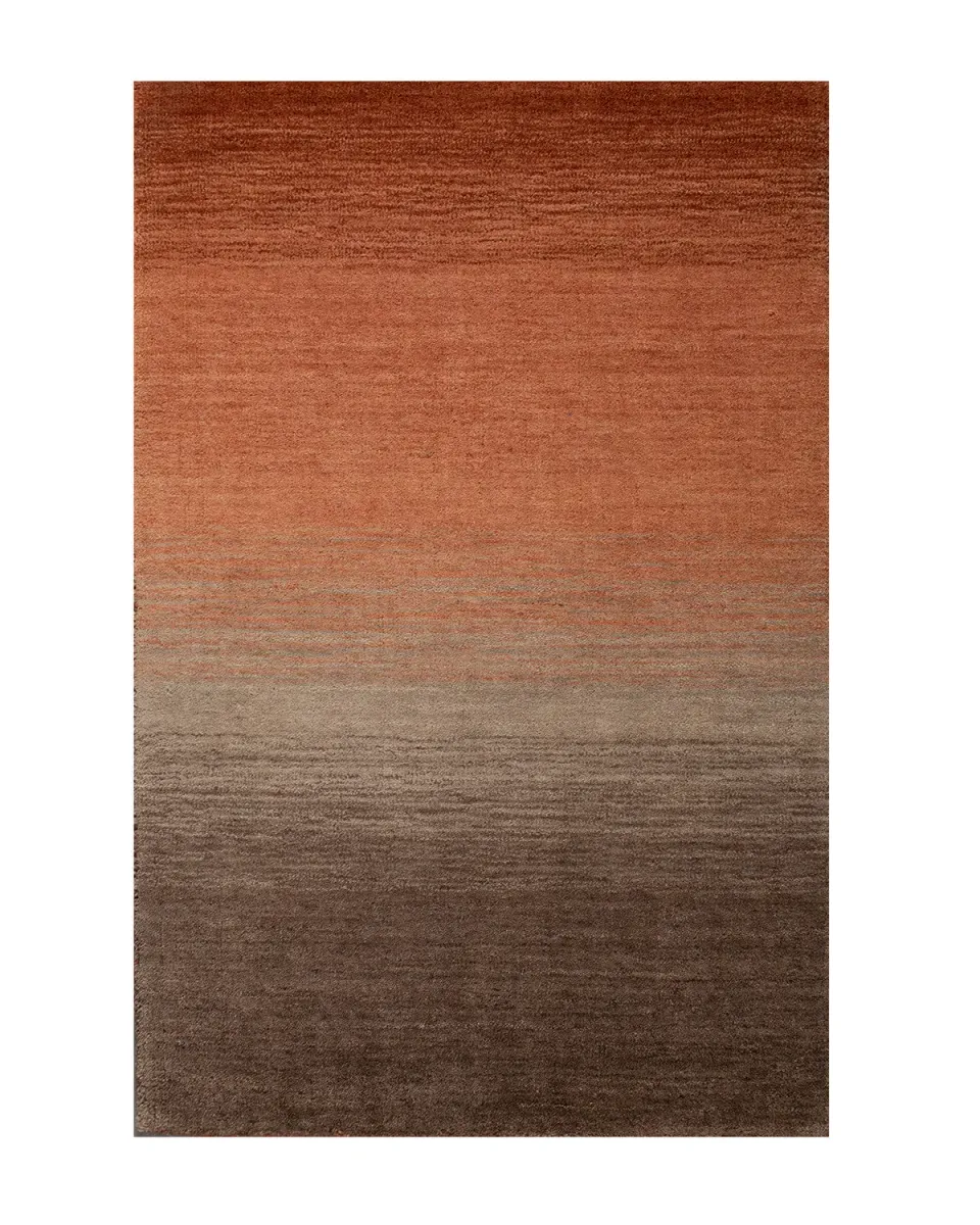 HC Interior Tromsø 8820-017 Teppich Red Brown Wollmix