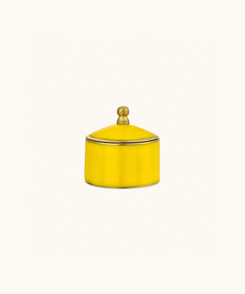 Doing Goods Bailey Cirque Petite Schmuckdose gelb 5 cm
