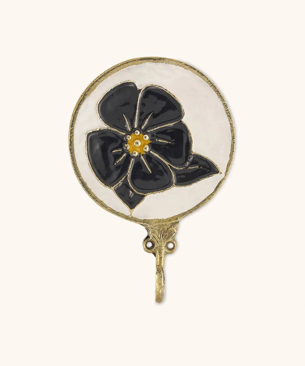 Doing Goods Fleur Lina Wandhaken 16,5cm Retro