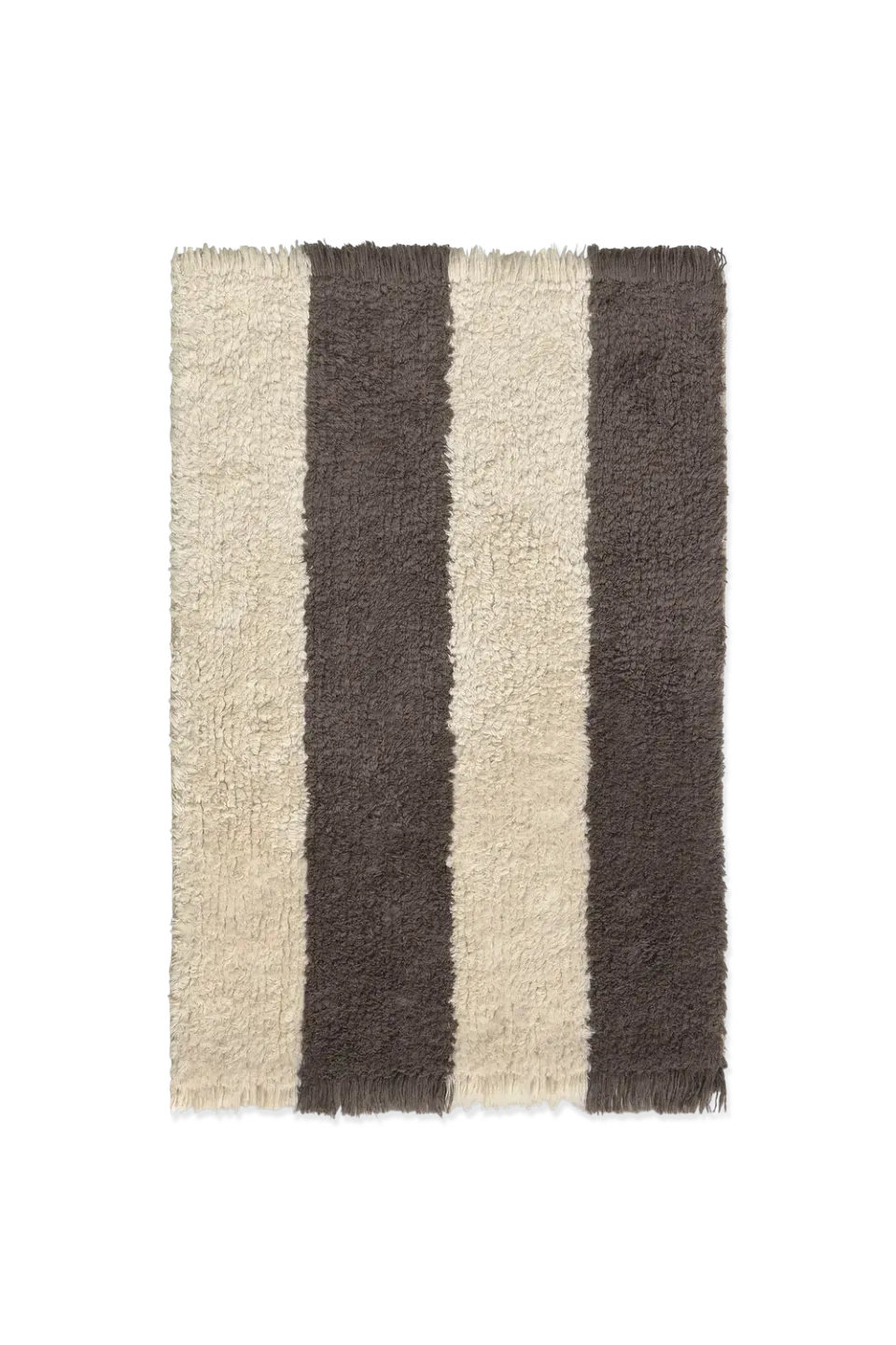 Lorena Canals Cabana Lines Teppichmuster natur grau