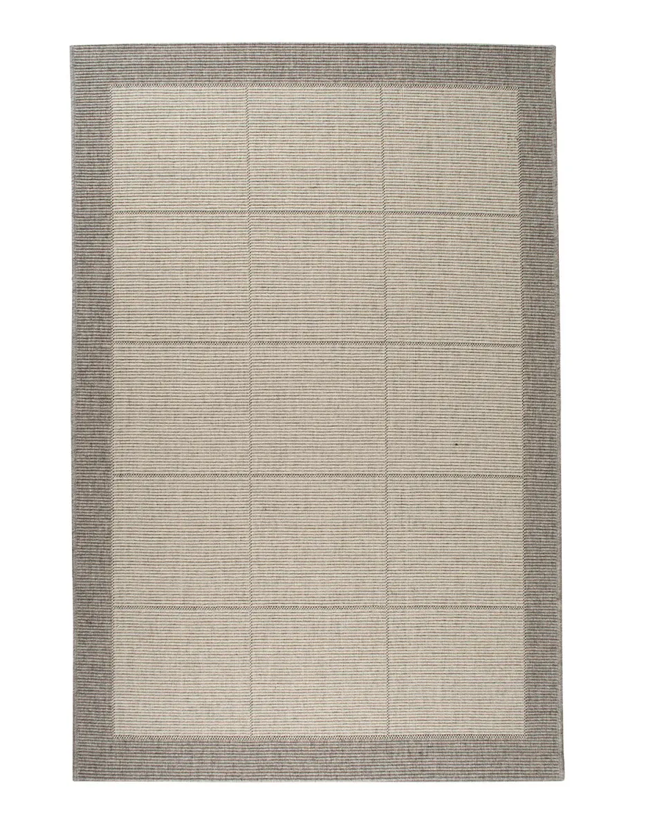 HC Interior Rugs Casablanca 15022-494 Teppich Hellgrau Wolle