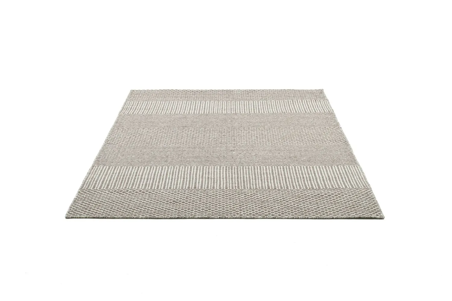 THEKO Trondheim PO-501 Teppich Natur 65x130 Wolle