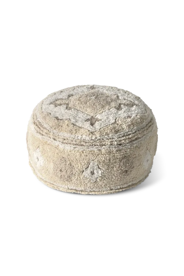 Lorena Canals Persian Natural Pouf 45x20 cm