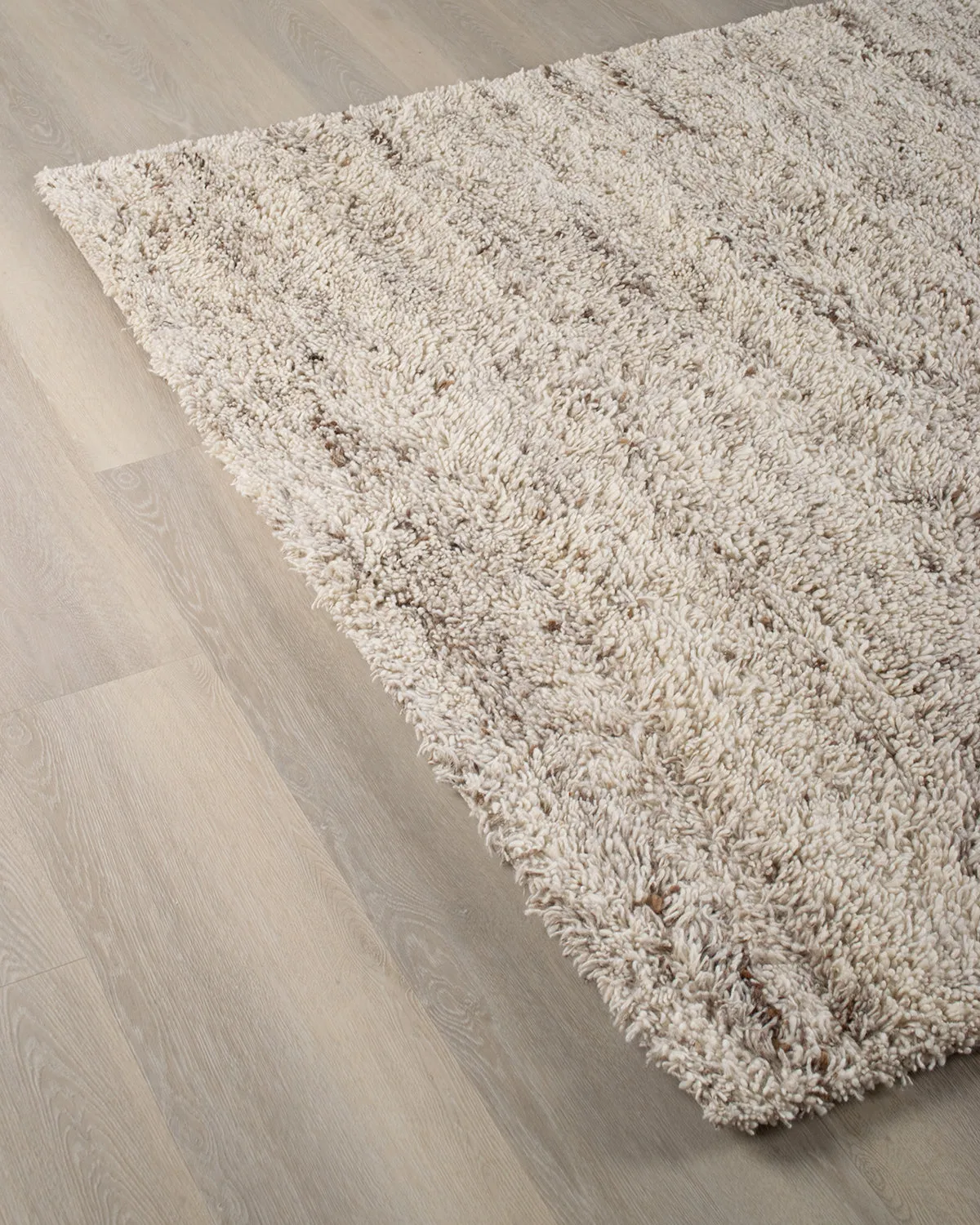 HC Interior Rugs Cambridge 1295-206 Teppich White Brown Wolle
