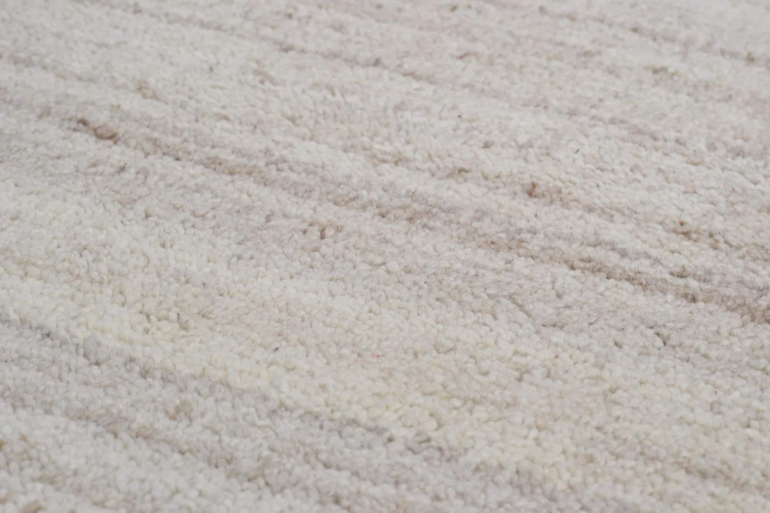 THEKO Royal Berber Wollteppich 90x160 Melange Muster