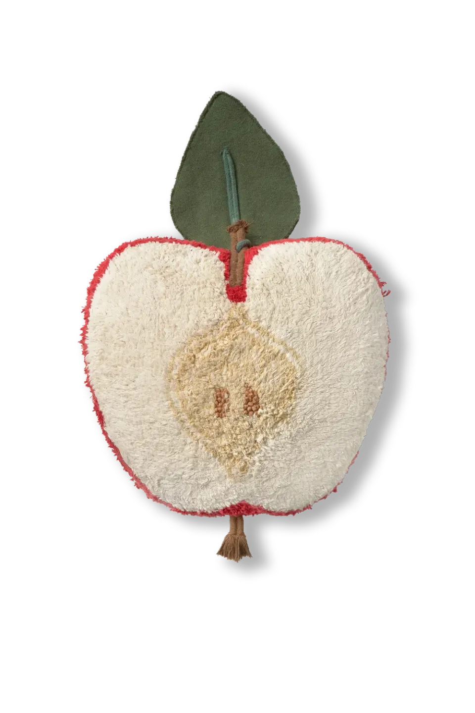 Lorena Canals Apple Bodenkissen 50x45 cm grün