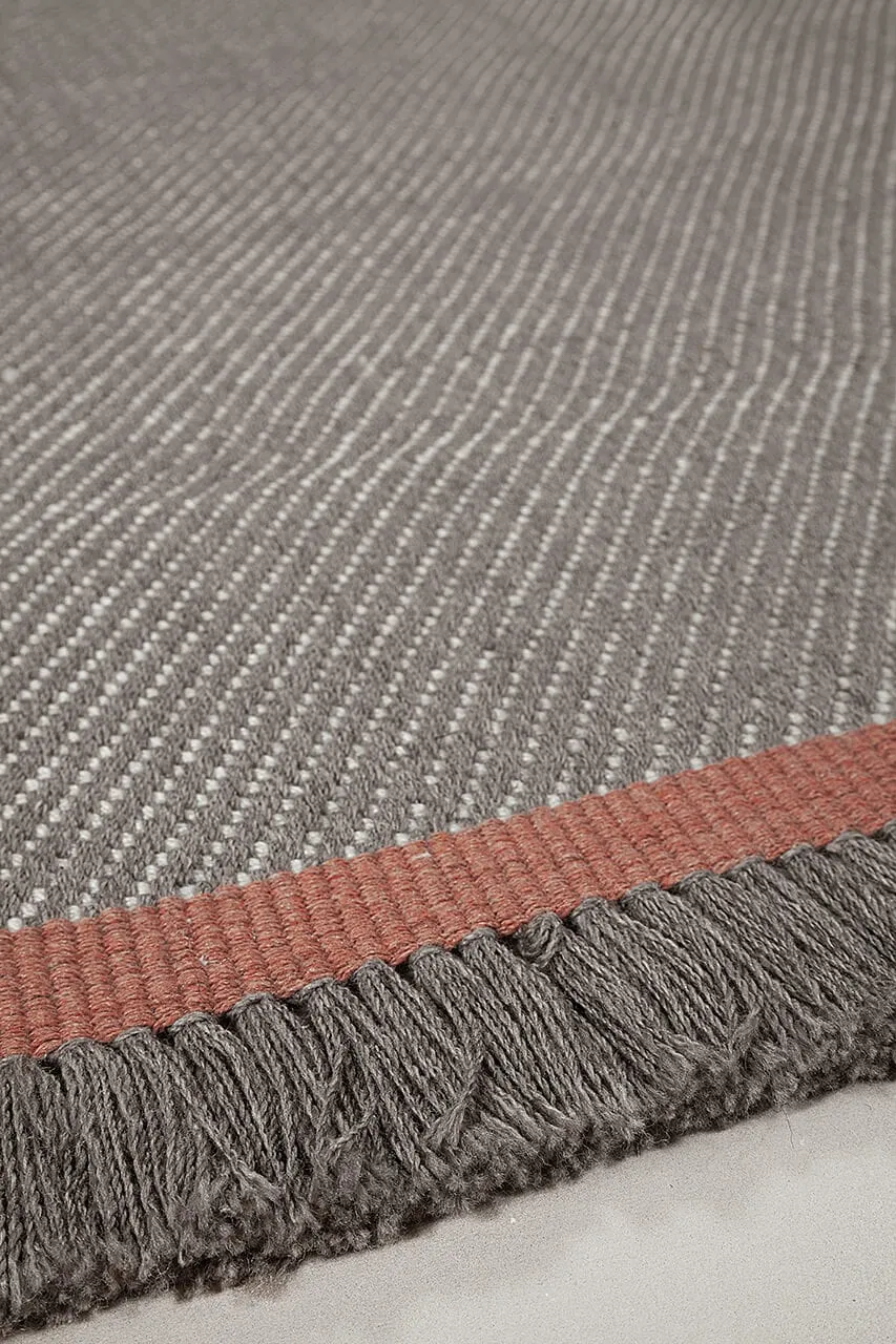Amini Sesame Teppich 300x250cm handgewebt Outdoor