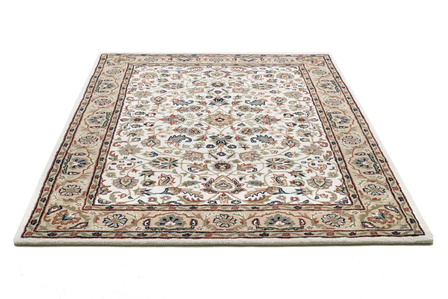 THEKO Royal Orient Teppich 40x60 cm Beige Schurwolle