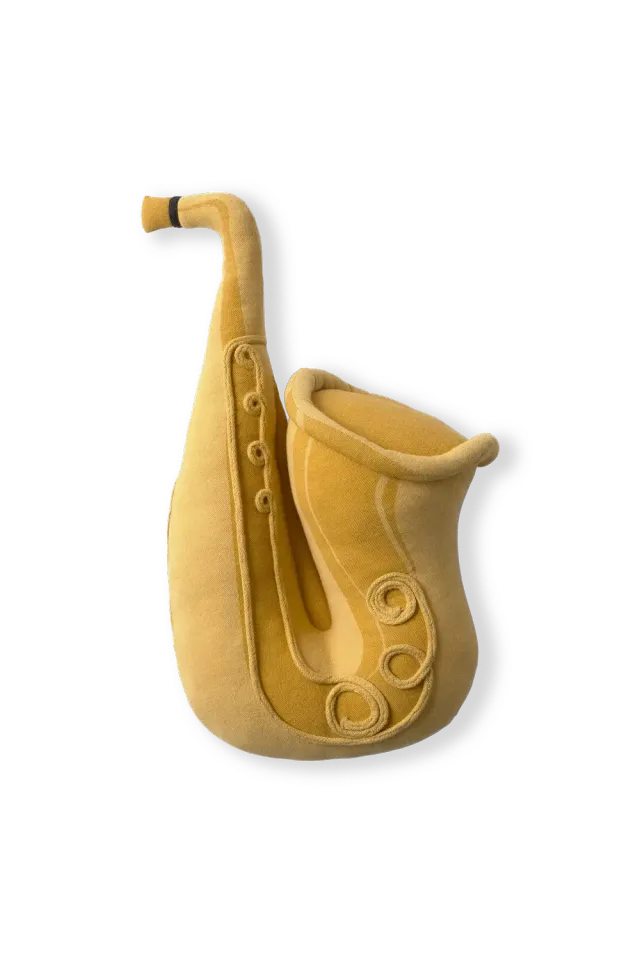 Lorena Canals Saxophone Kissen 30x46 cm Musik Baumwolle