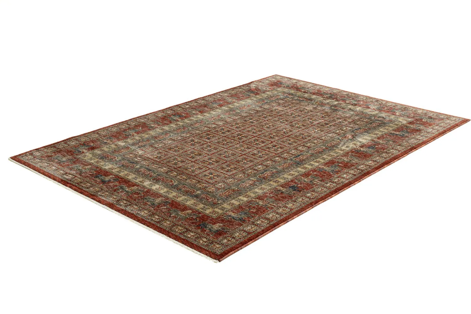THEKO Beatrice Teppich 40x60 cm Rot Polyester