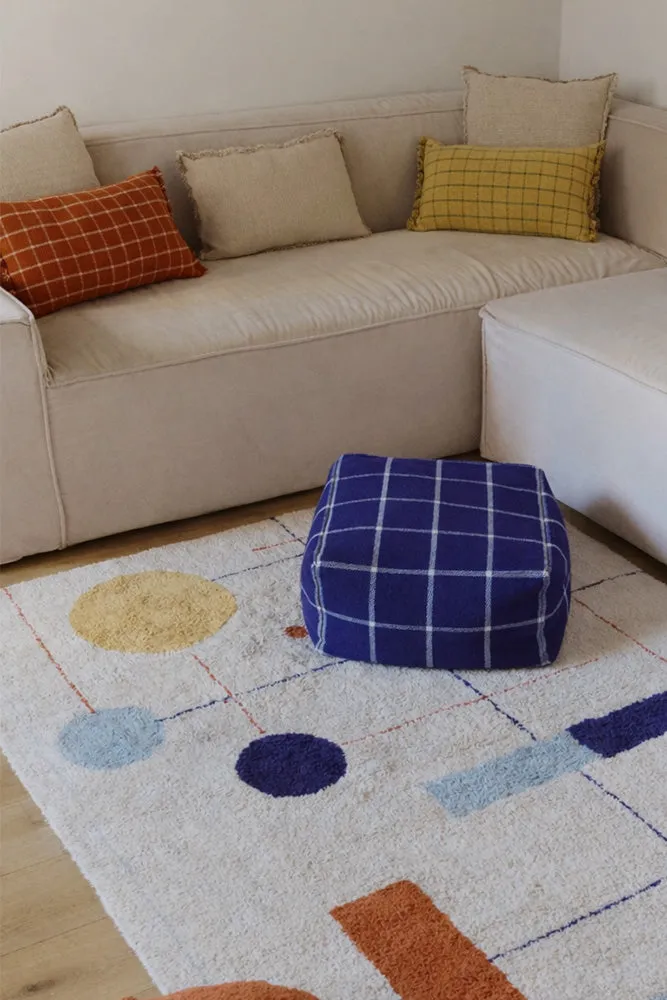 Lorena Canals Geo Block Honey Kissen 50x30 Bauhaus