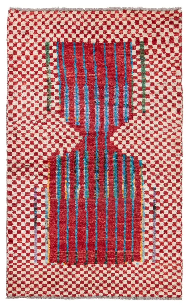 Taimany 8280212 Teppich 146x89cm handgeknüpft tribal
