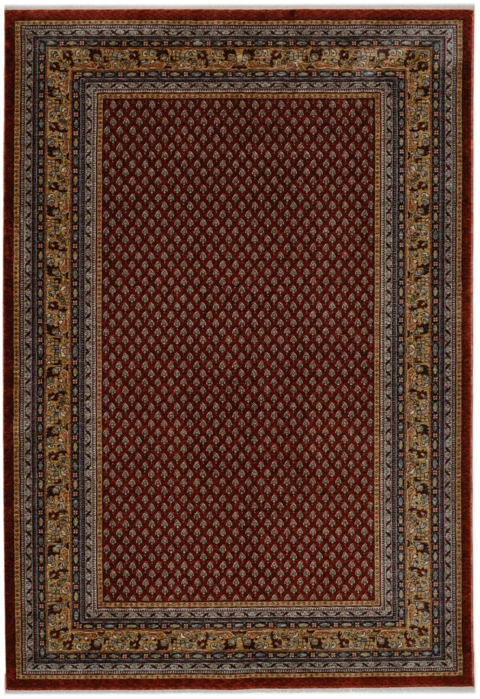 THEKO Beatrice Teppich 40x60 cm Rot Webteppich