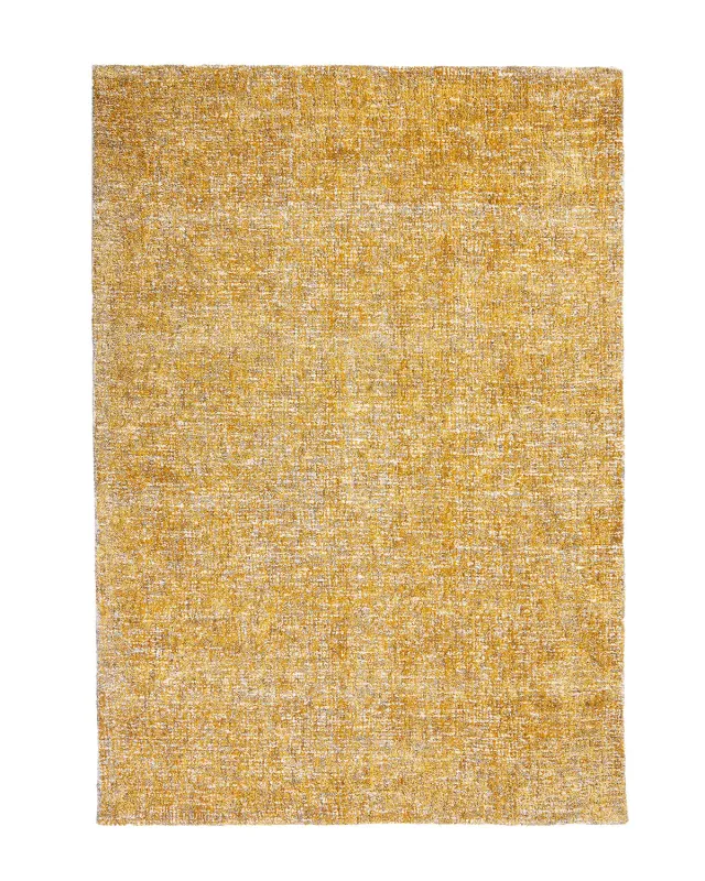 HC Interior Rugs Dundee 8124-080 Teppich Weiß-Gelb Tuft