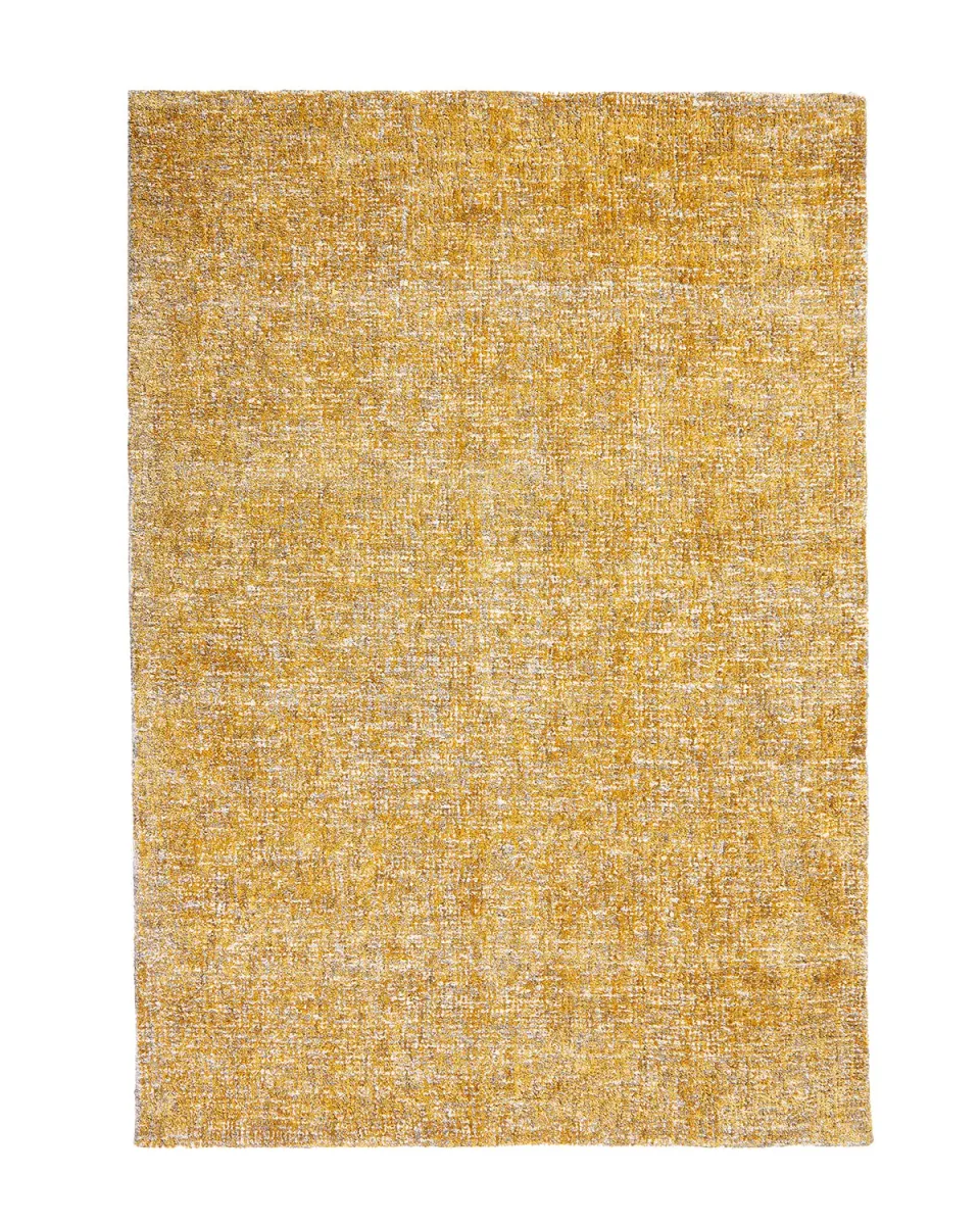 HC Interior Rugs Dundee 8124-080 Teppich Weiß-Gelb Tuft