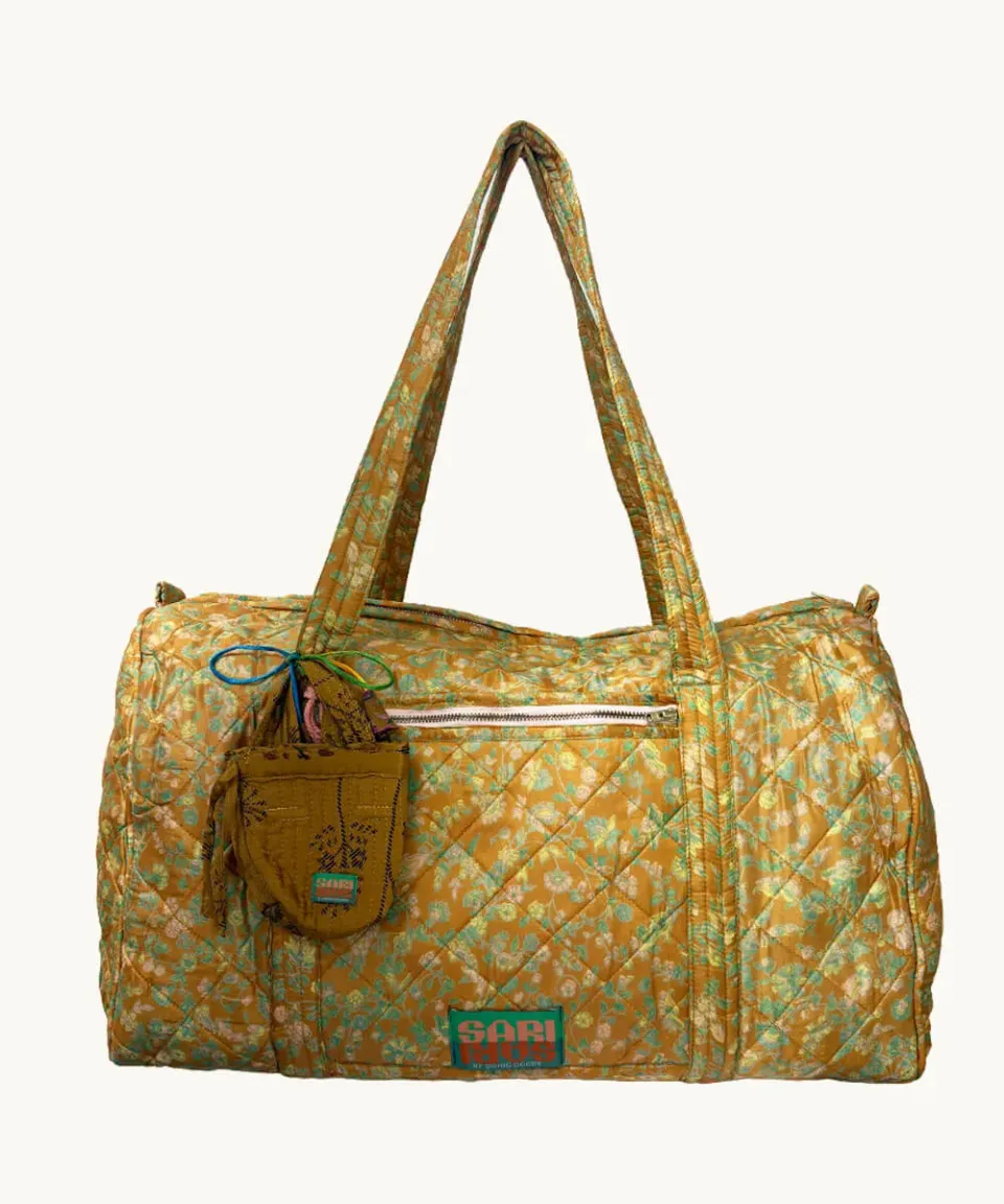 Doing Goods Nora Nora Reisetasche Vintage-Sari -011