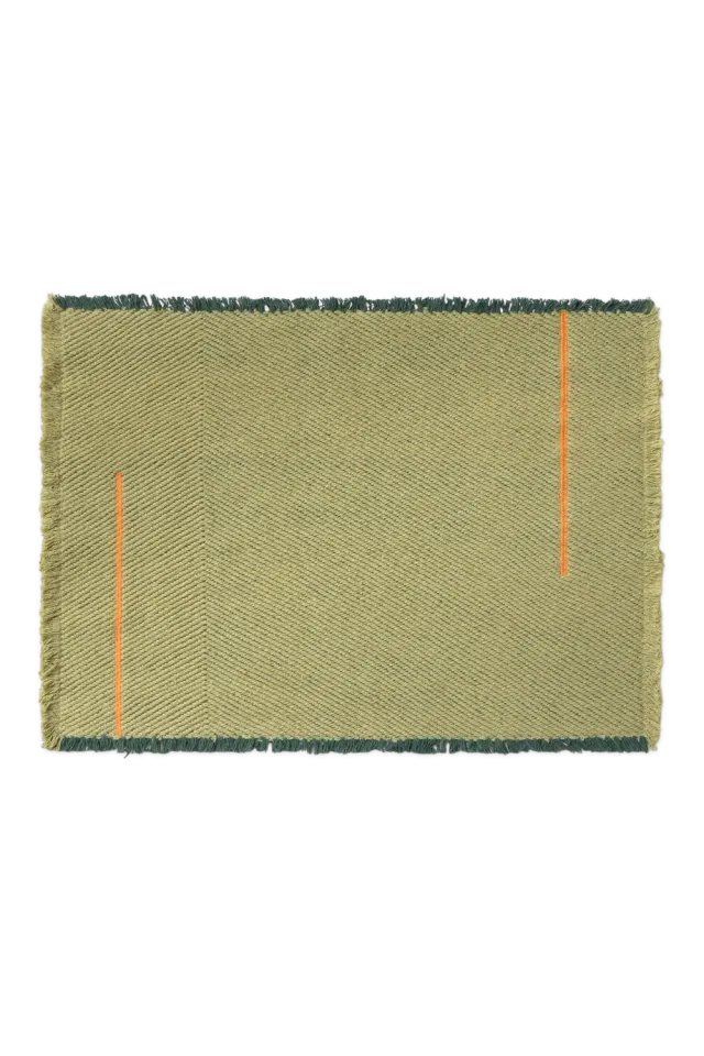 Lorena Canals Vertical Tischsets 2er 38x50 Matcha
