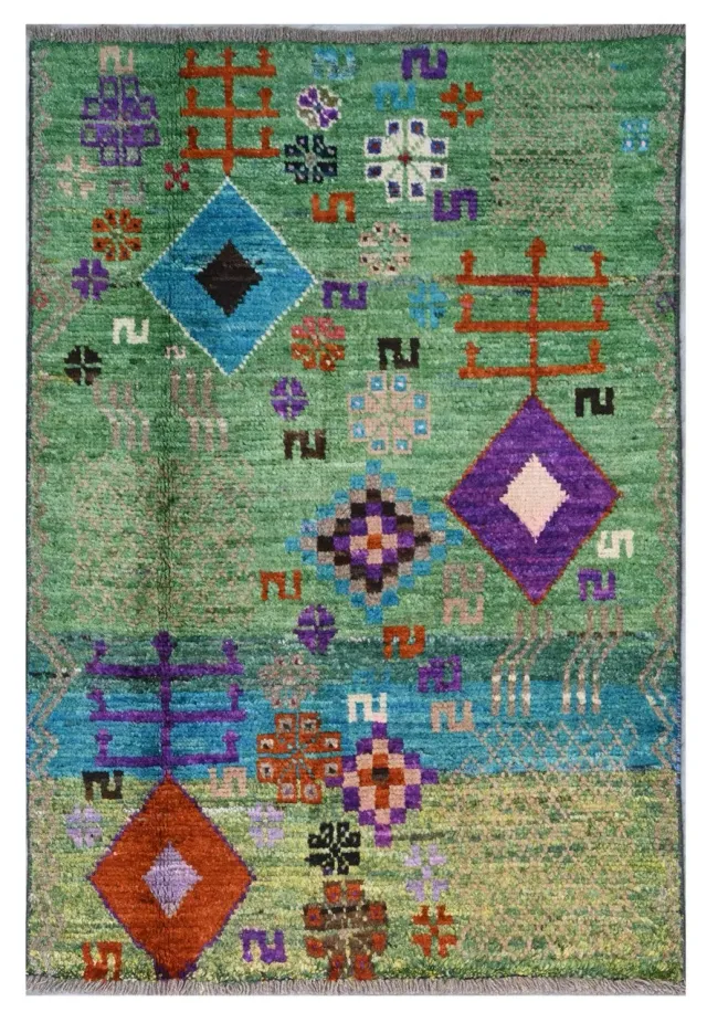 Amini Taimany 8287609 Teppich 113x76cm handgeknüpft