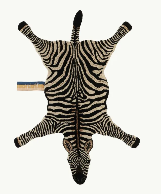Doing Goods Stripey Zebra Teppich Large Wolle handgetuftet