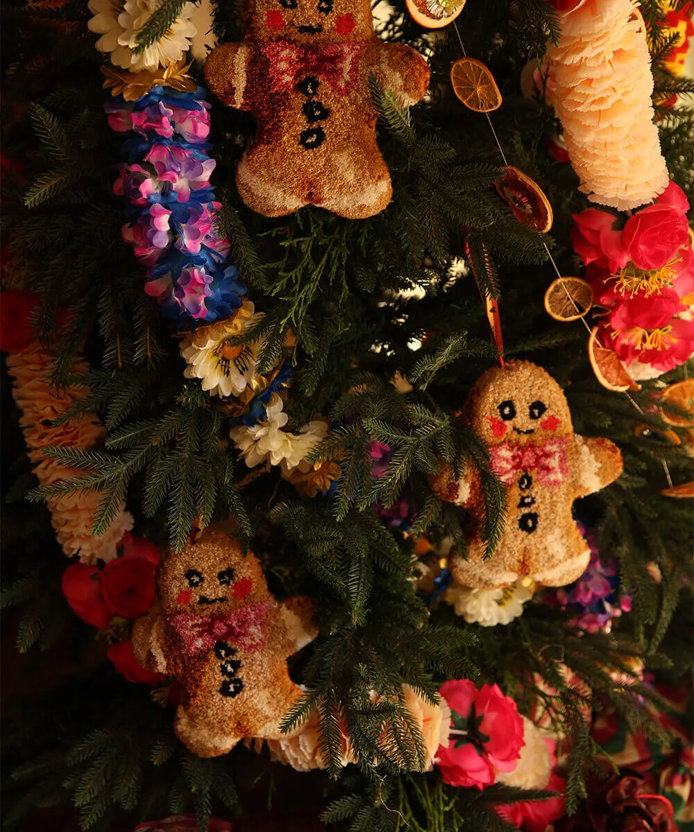 Doing Goods Ginger Bread Anhänger Wolle Weihnachten