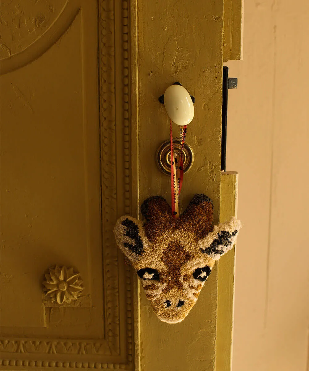 Doing Goods Gimpy Giraffe Wandteppich Wolle