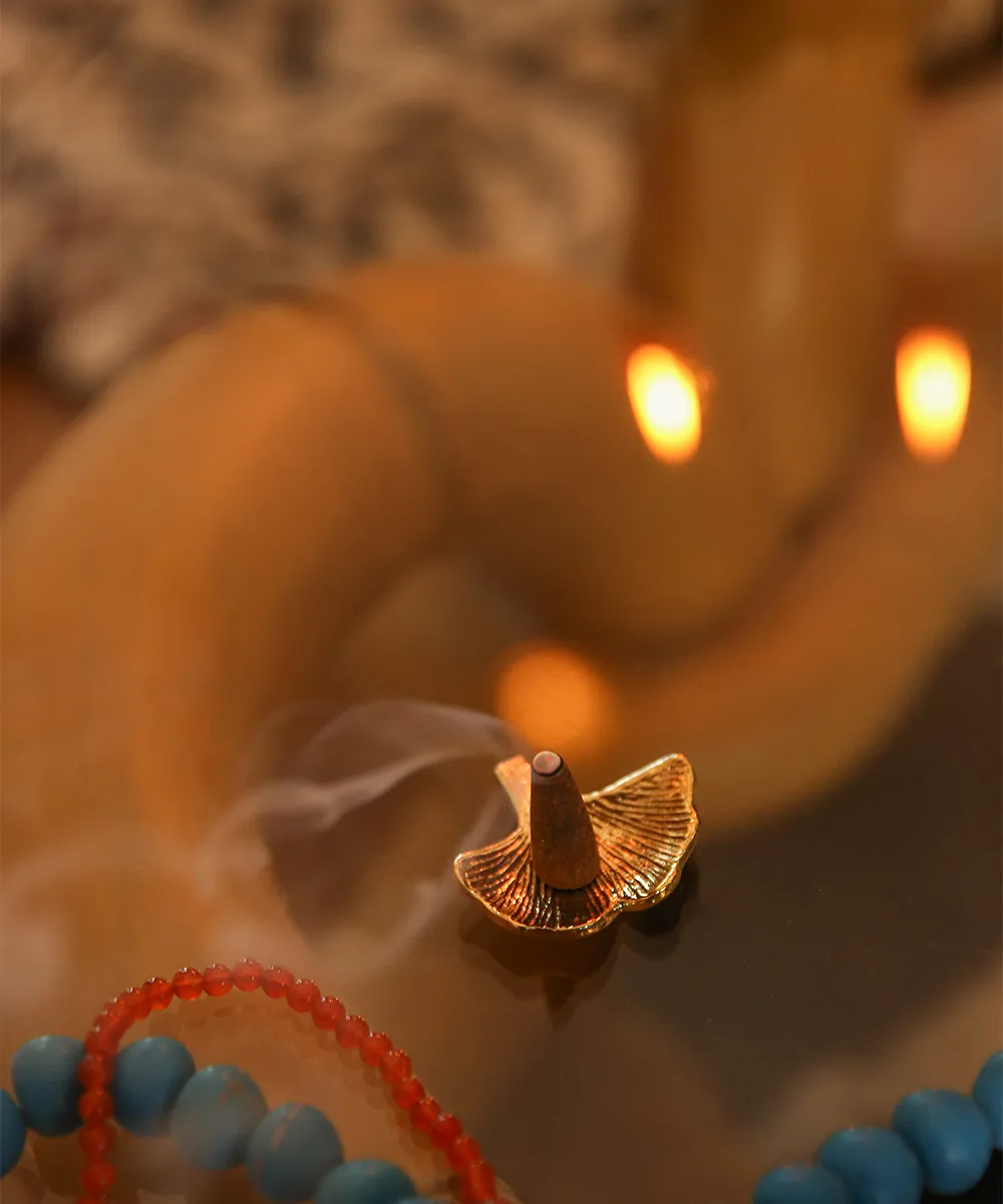 Doing Goods Amber Räucherkegel-Set 13,5cm Dhoop + Halter