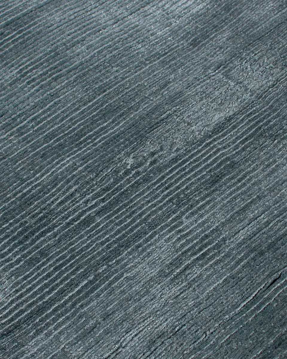 HC Interior Rugs Larvik 1960-445 Teppich Granite Green Viskose