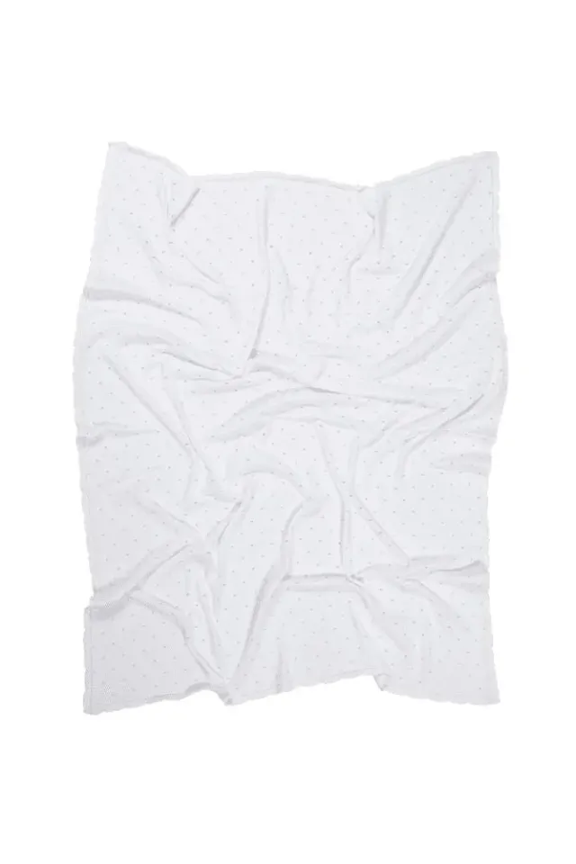 Lorena Canals Biscuit Babydecke Weiß 90x120 Baumwolle
